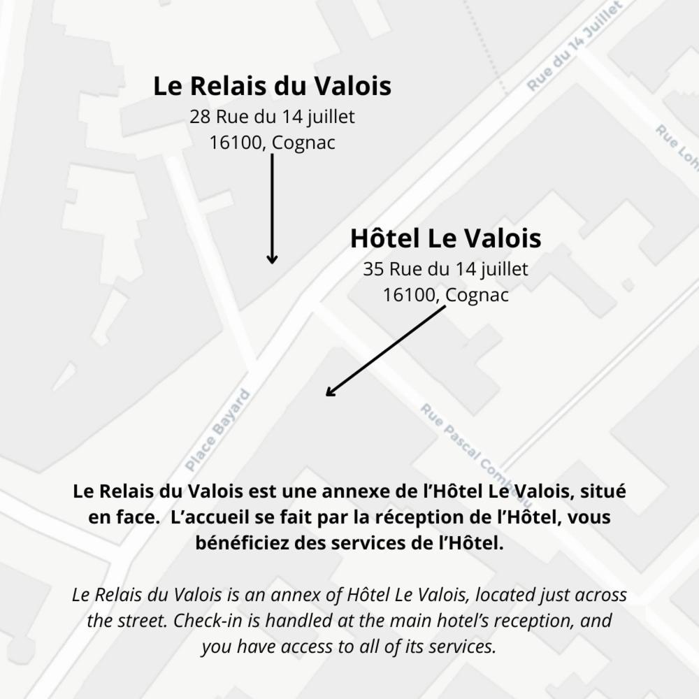 Le Relais Du Valois Cognac Centre Hotel Exterior foto